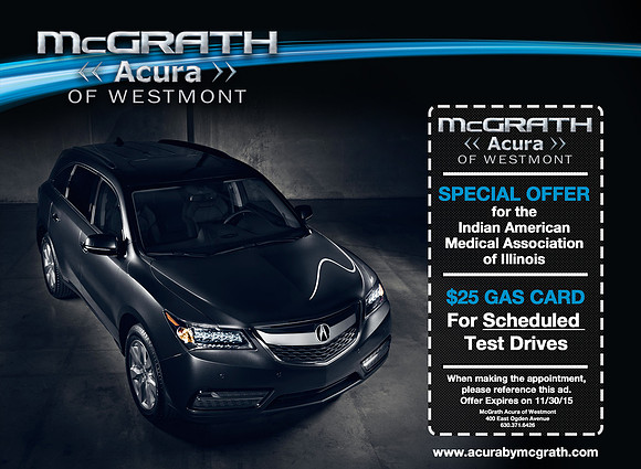 Half page magazine print ad design