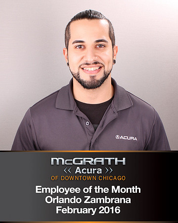 Employee of the month design/photography